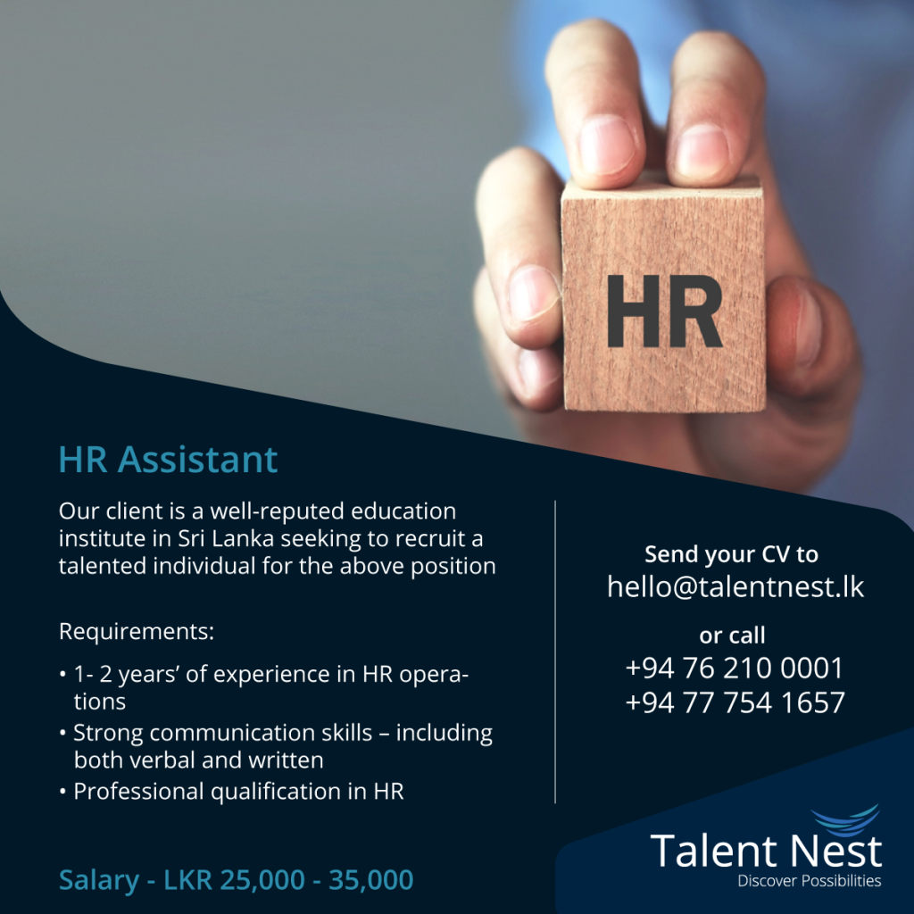 HR Assistant – Talent Nest